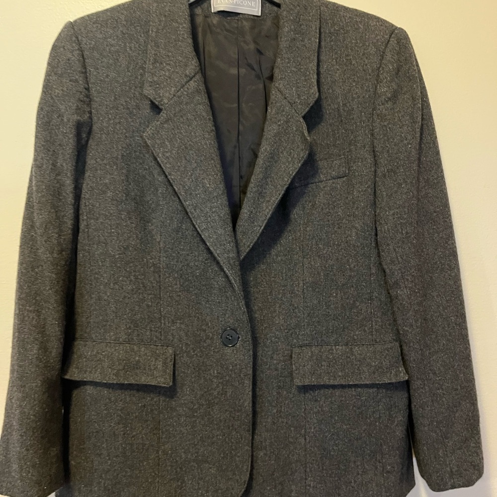 Gray Women's Blazer